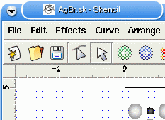 Skencil window in MacOS X and XDarwin